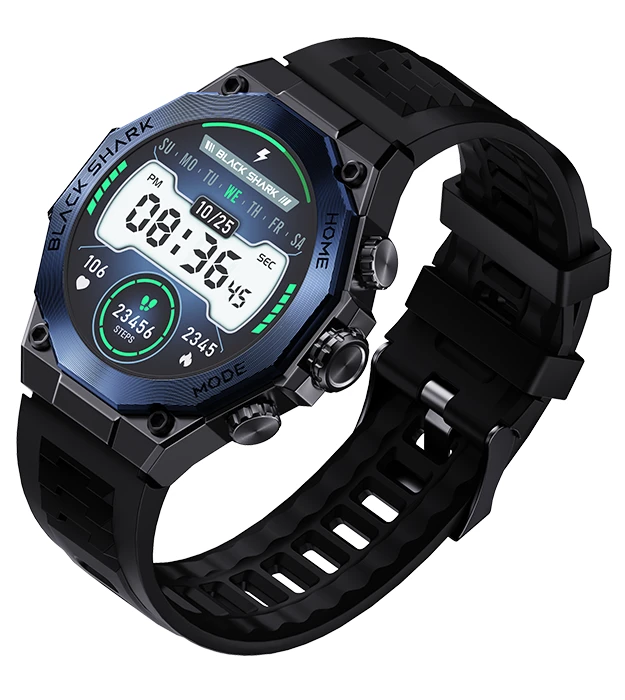 Plavi pametni sat Black Shark S1 Pro sa AMOLED ekranom i AI funkcijama